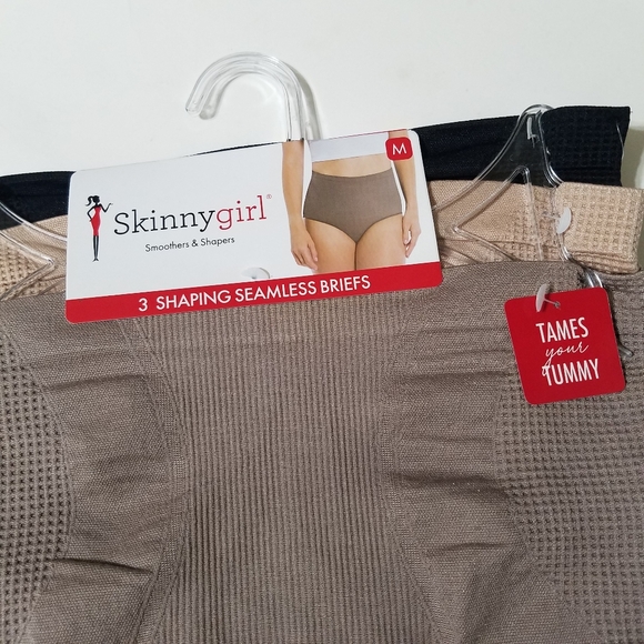 Skinnygirl 3 Shaping Seamless Briefs Double Layer - Picture 11 of 13